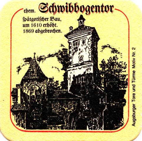 augsburg a-by thor tore 2b (quad185-nr 2 schwibbogentor)